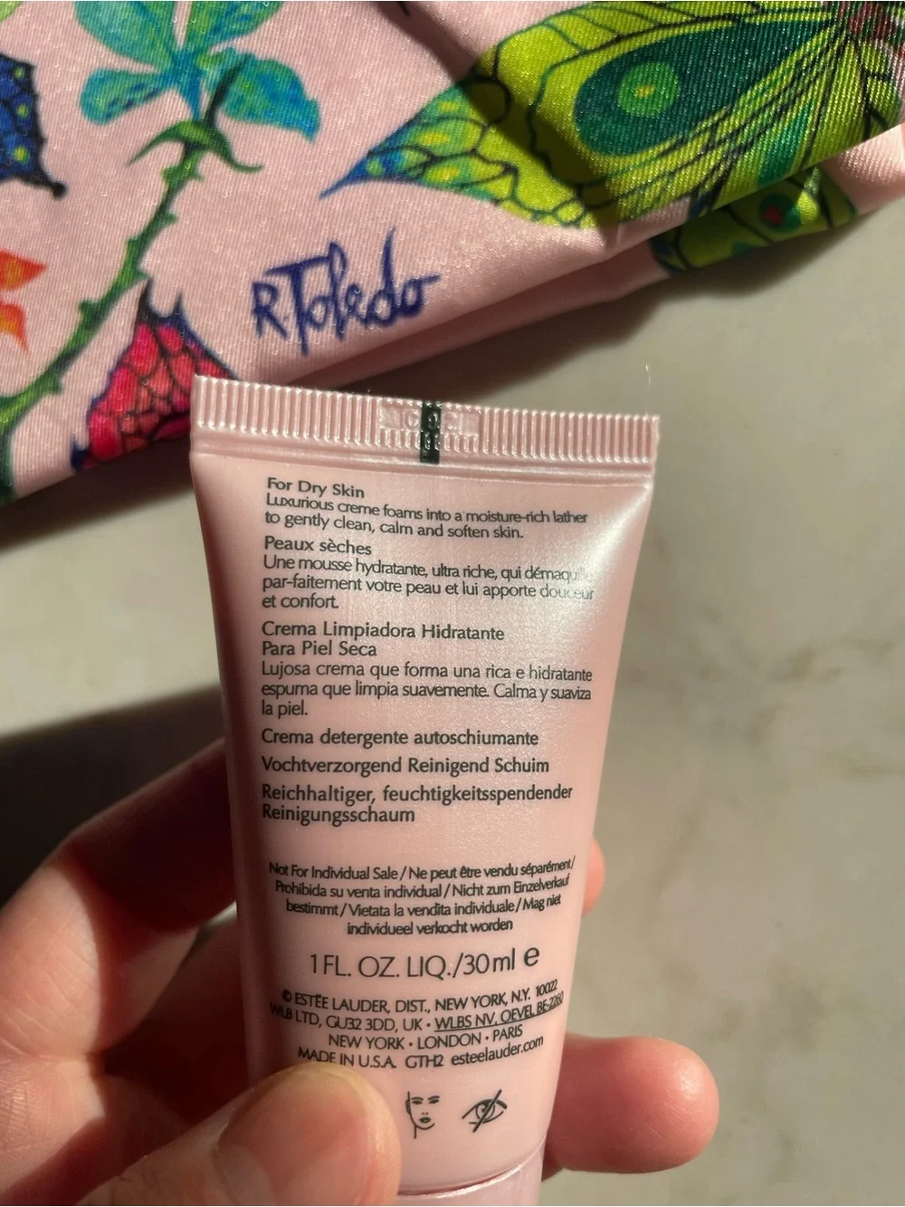 Brand New Lancôme Clean 50ML Estée Laud Clean 60ML,Free Make Up Bag